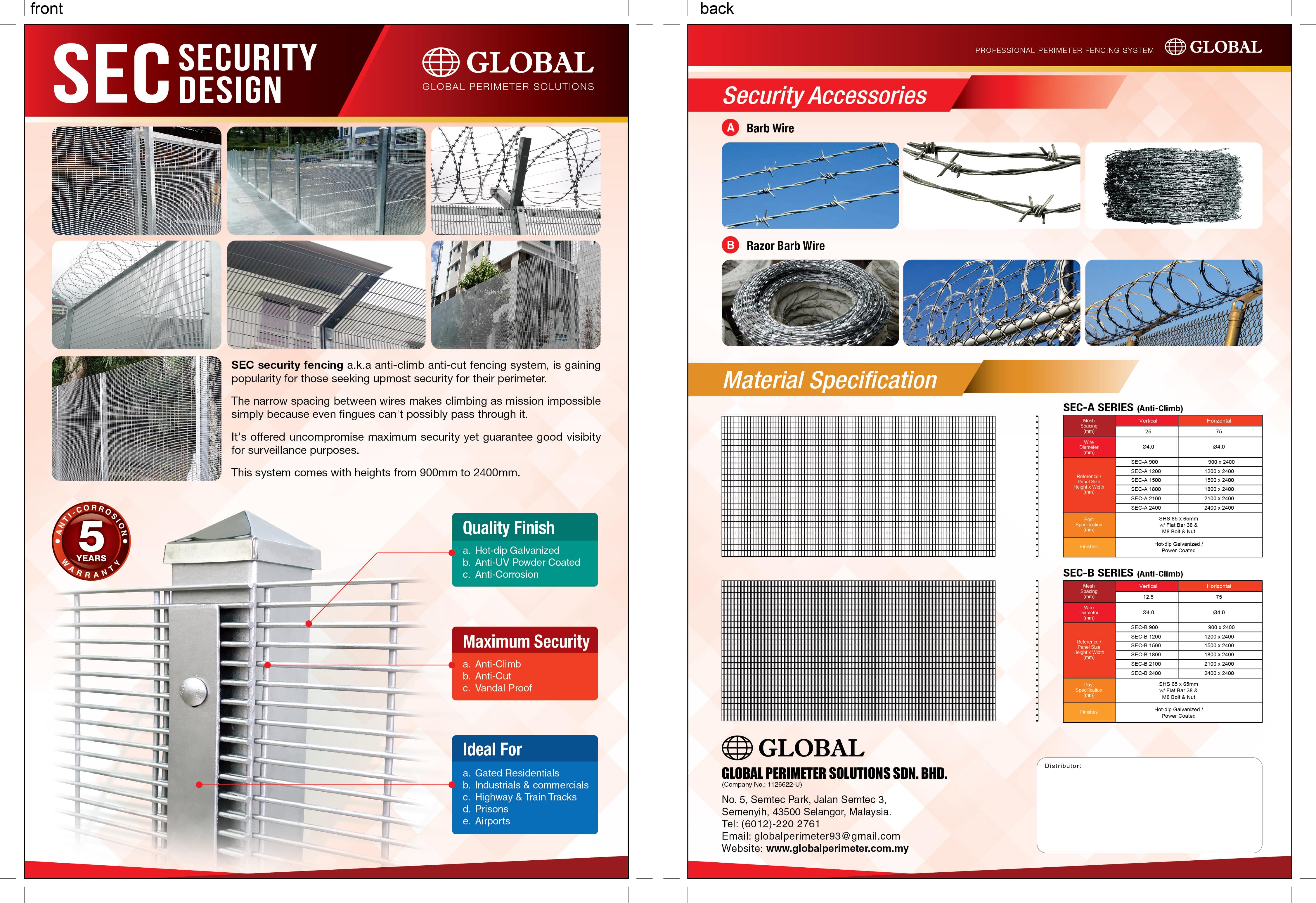 SEC Security Fencing | Anti Climb Fence